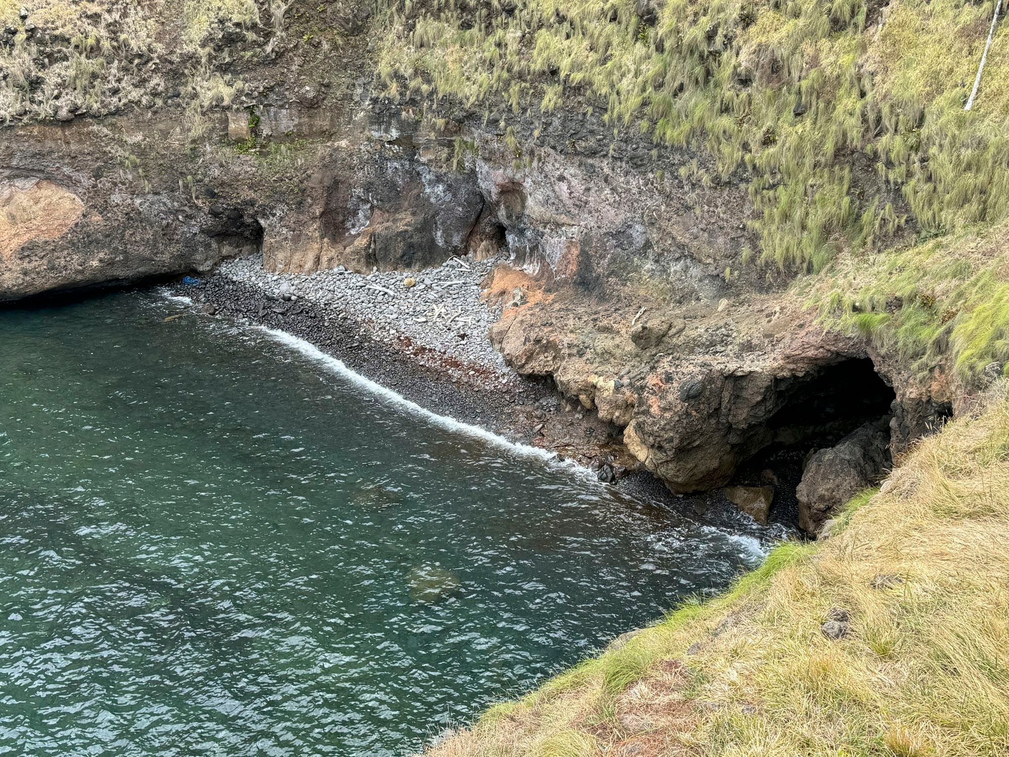 Kiesbucht in der Baía do Tagarete