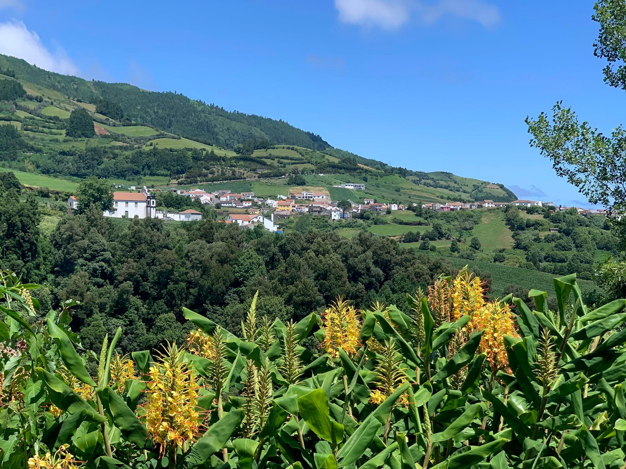 Blick auf Água Retorta