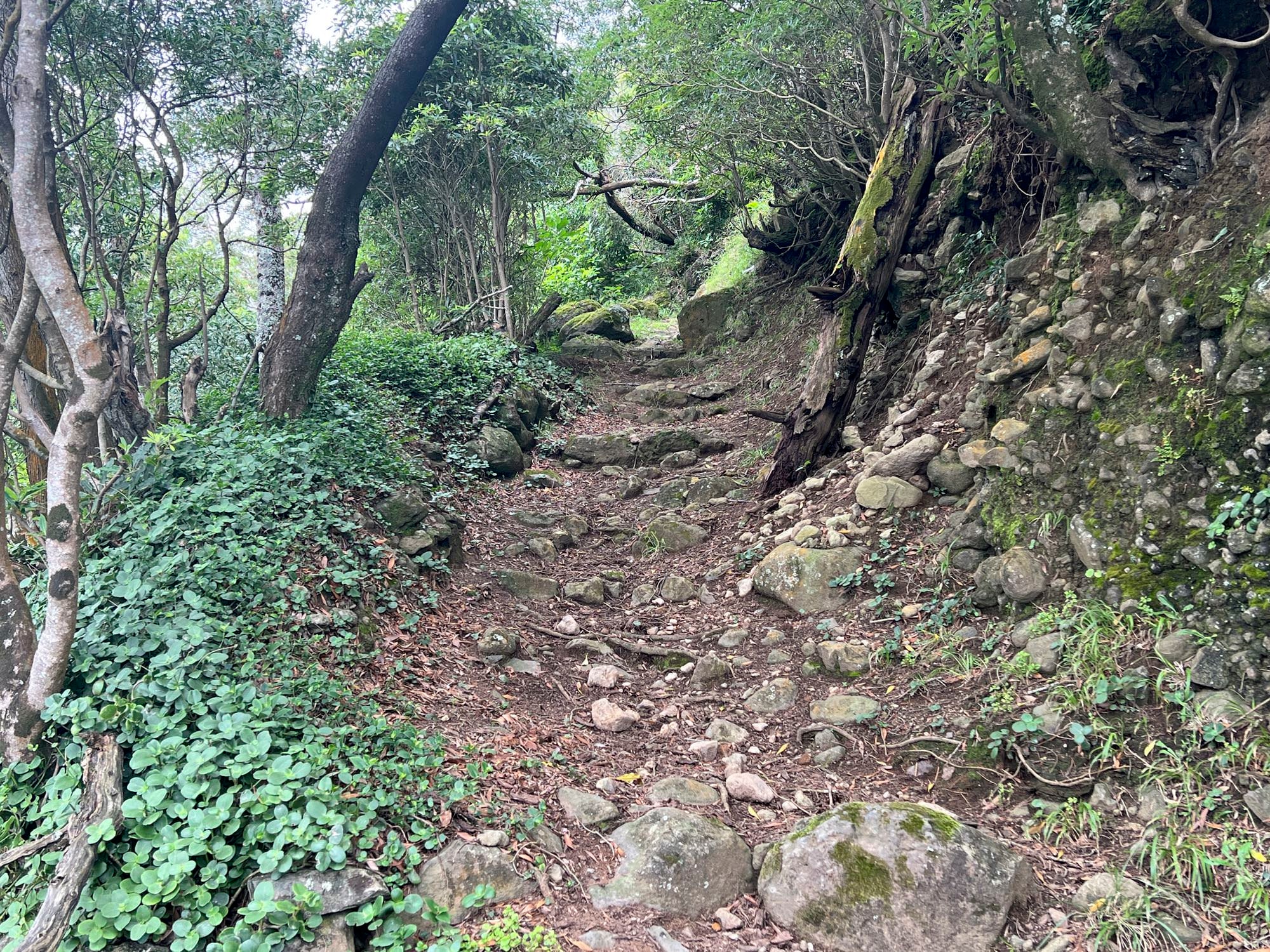 Aufstieg nach Água Retorta