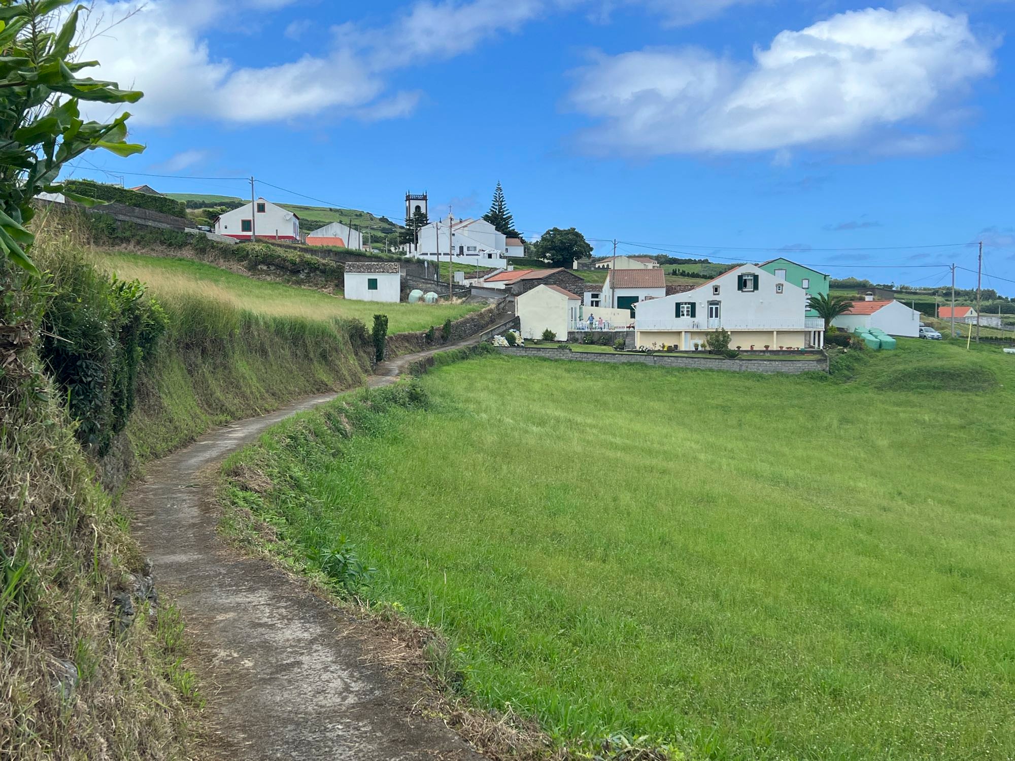 Wegabschnitt bei Pedreira