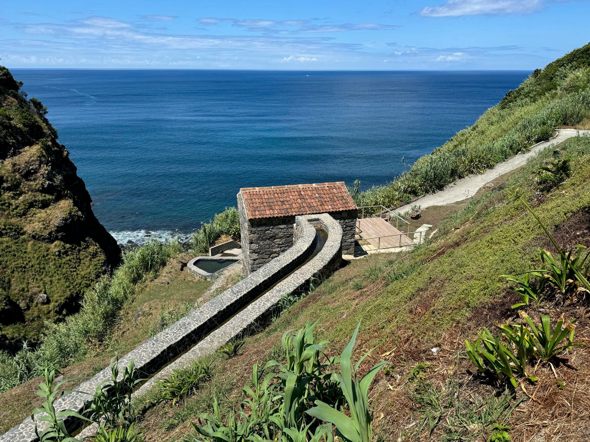 Wassermühle am Ribeira do Cachaço