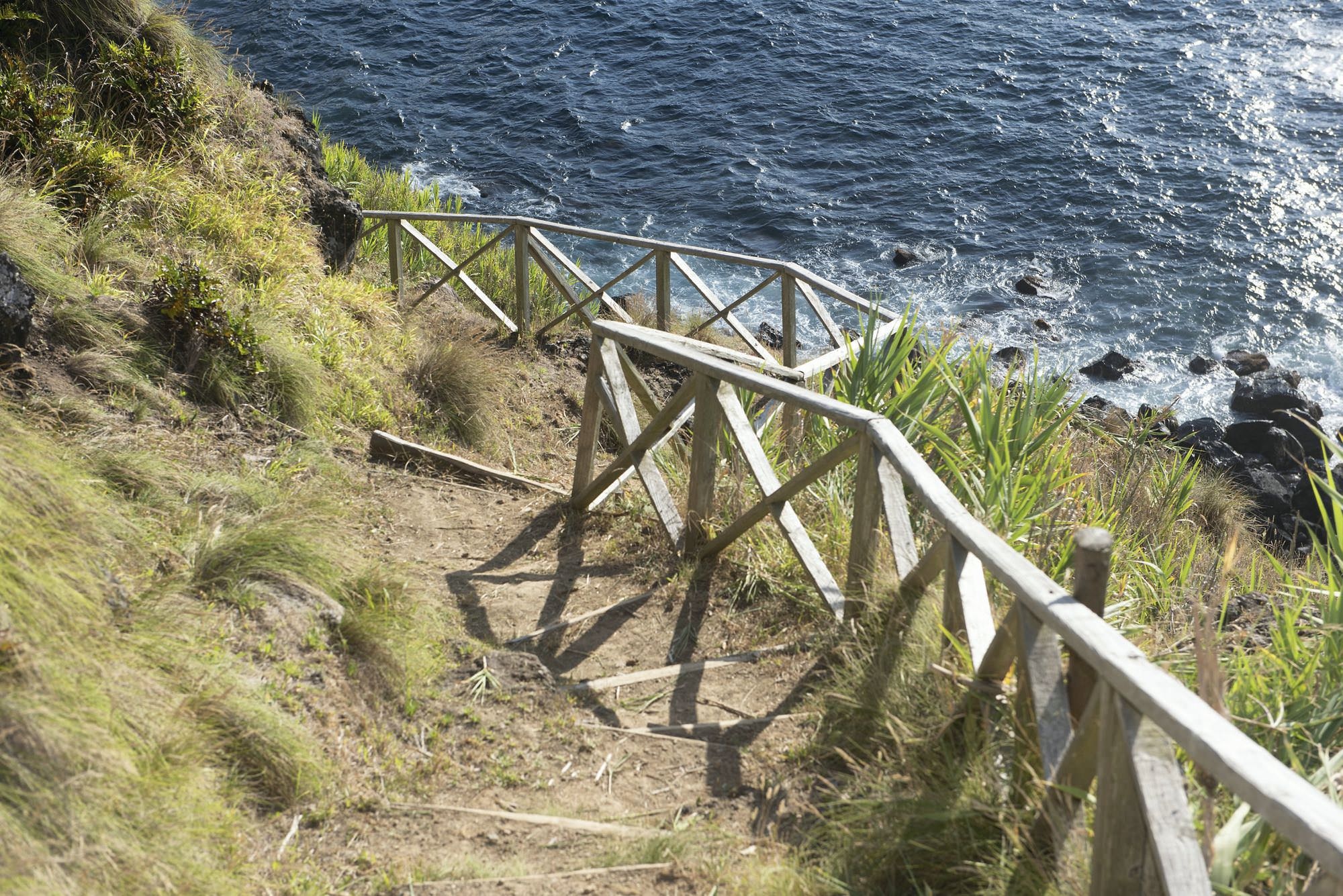 Küstenwanderweg bei Maia