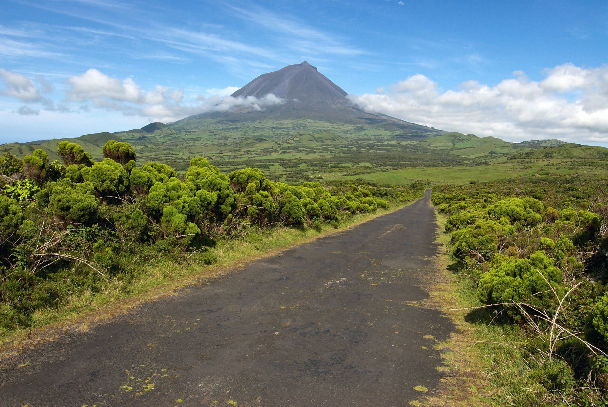 Vom Höhenweg hat man einen herrlichen Blick zurück auf den Pico