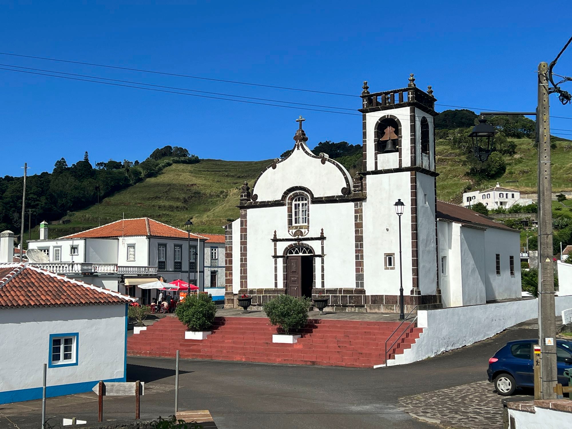 Kirche von Santa Bárbara am Ausgangspunkt