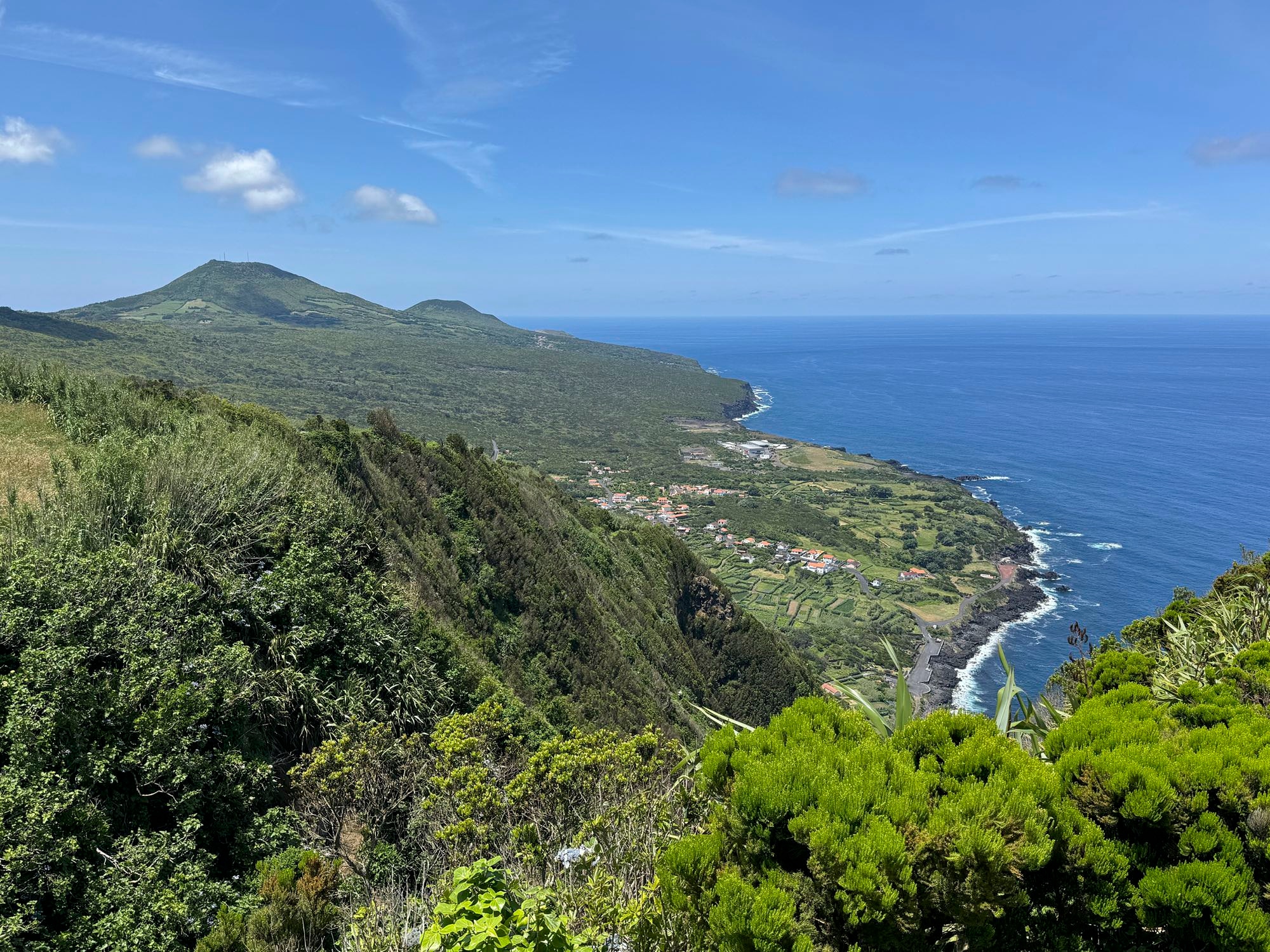 Ausblick vom Miradouro da Ribeira das Cabras