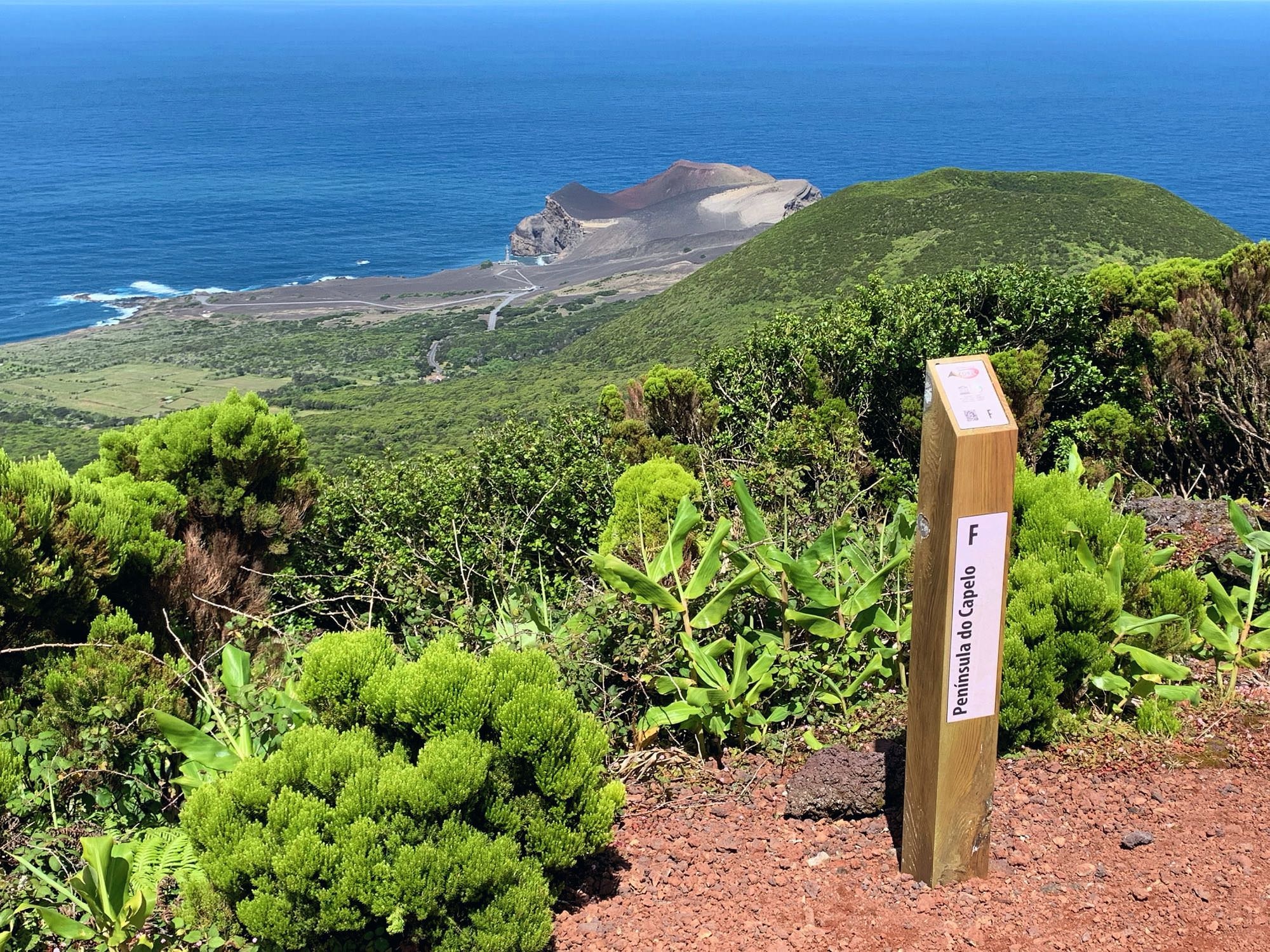 Blick auf die Ponta dos Capelinhos