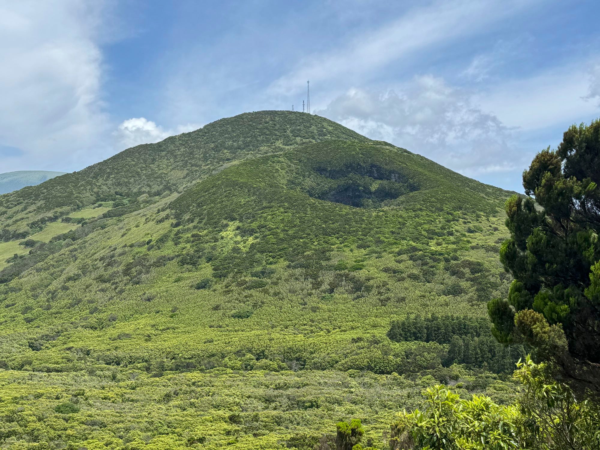 Blick zurück auf den Caldeirão