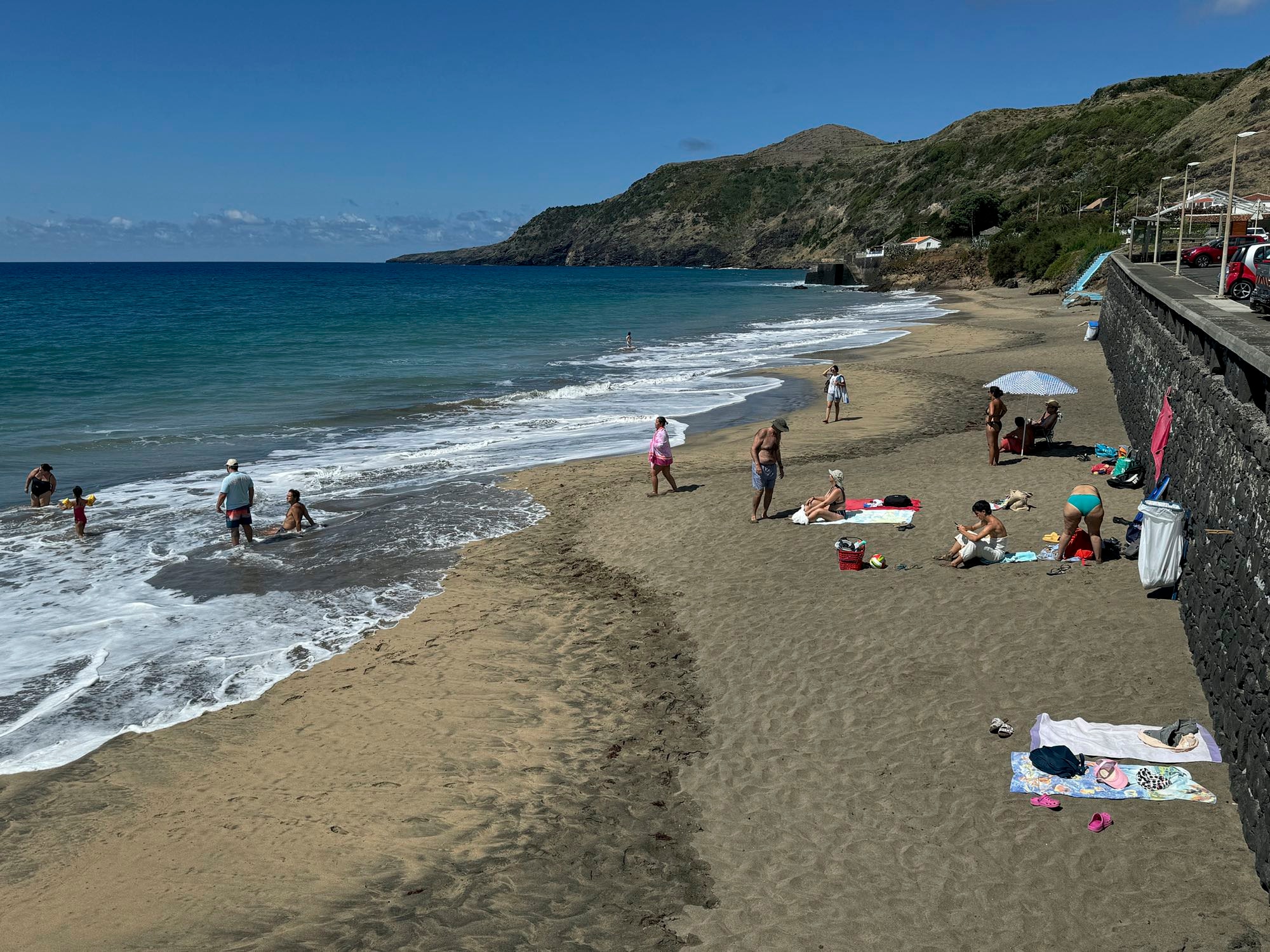 Sandstrand in Praia Formosa