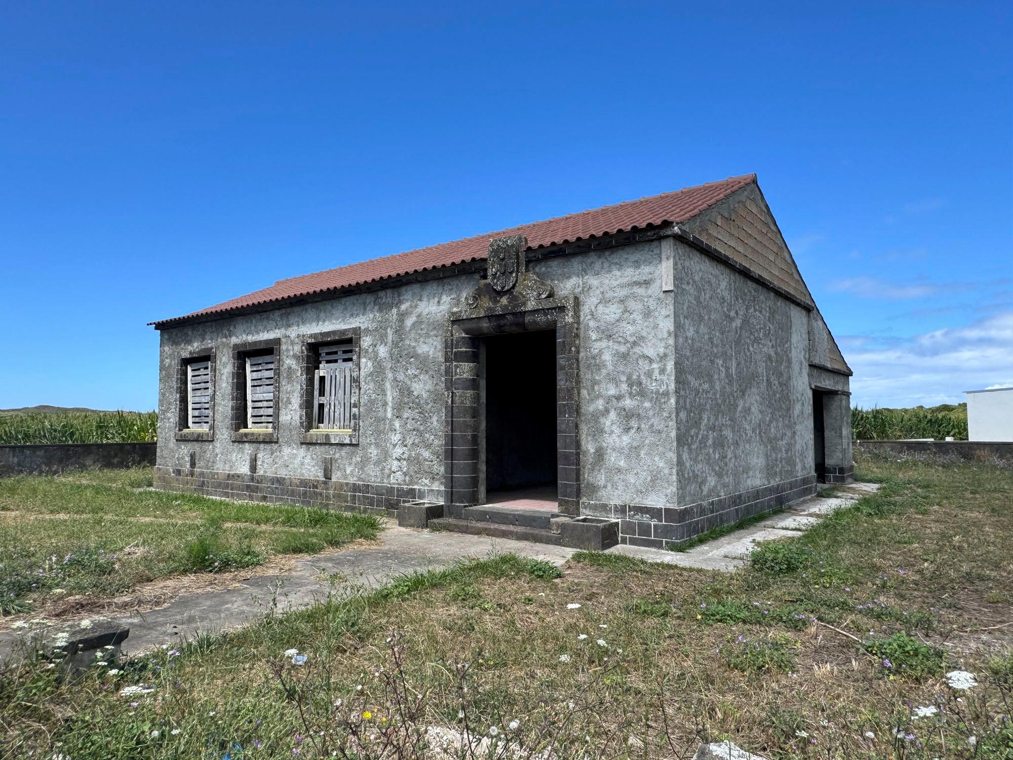 zukünftiges Besucherzentrum in Bom Jesus am Ausgangspunkt