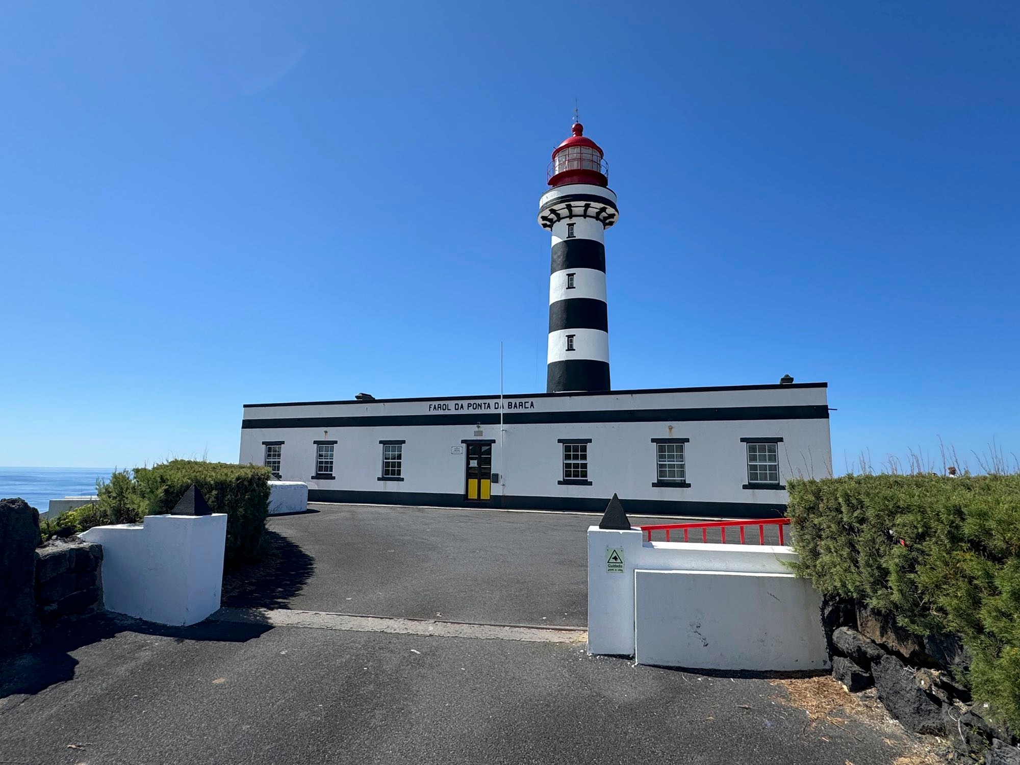 Leuchtturm an der Ponta da Barca