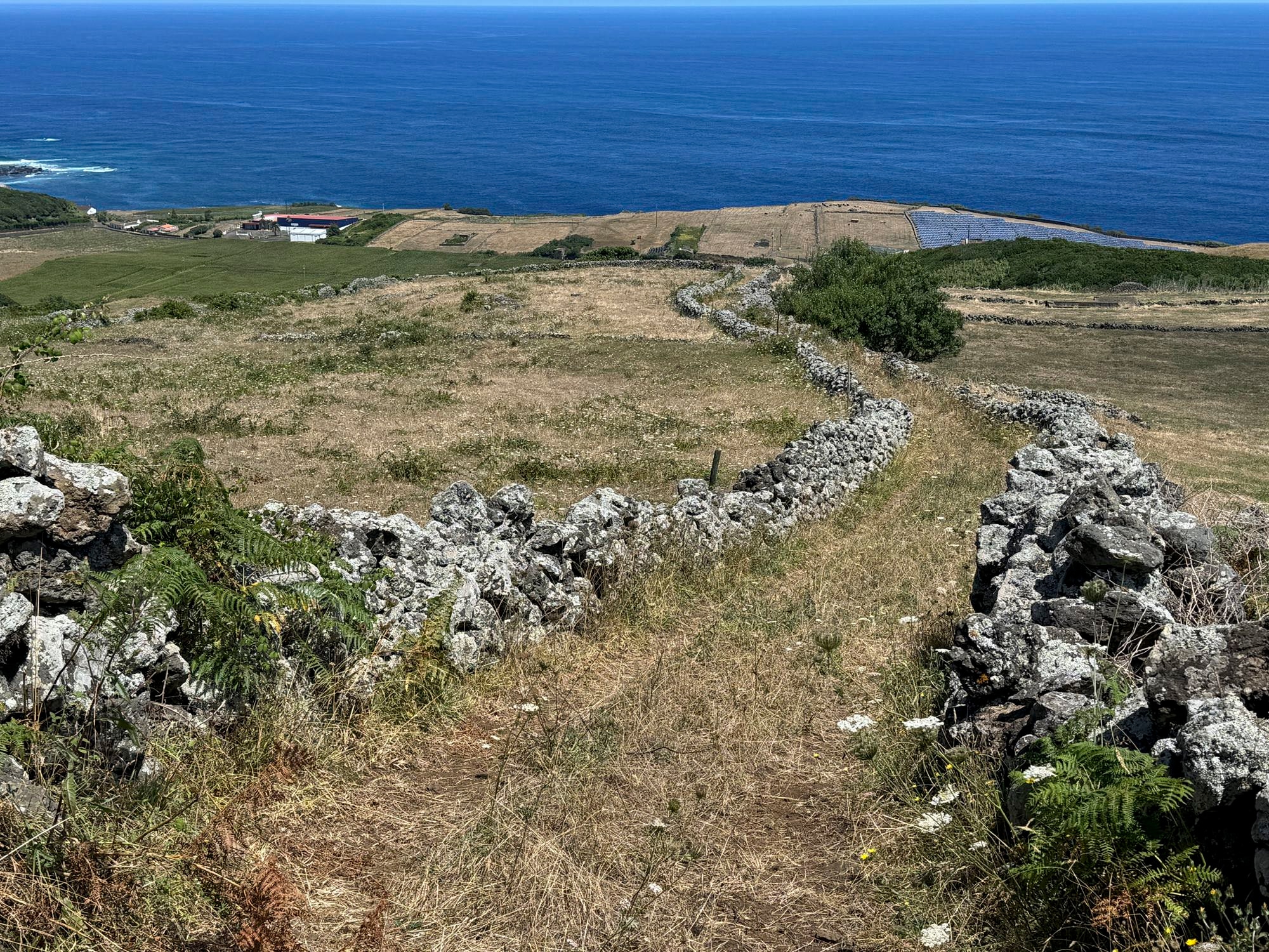Alter Saumpfad unterhalb der Serra das Fontes