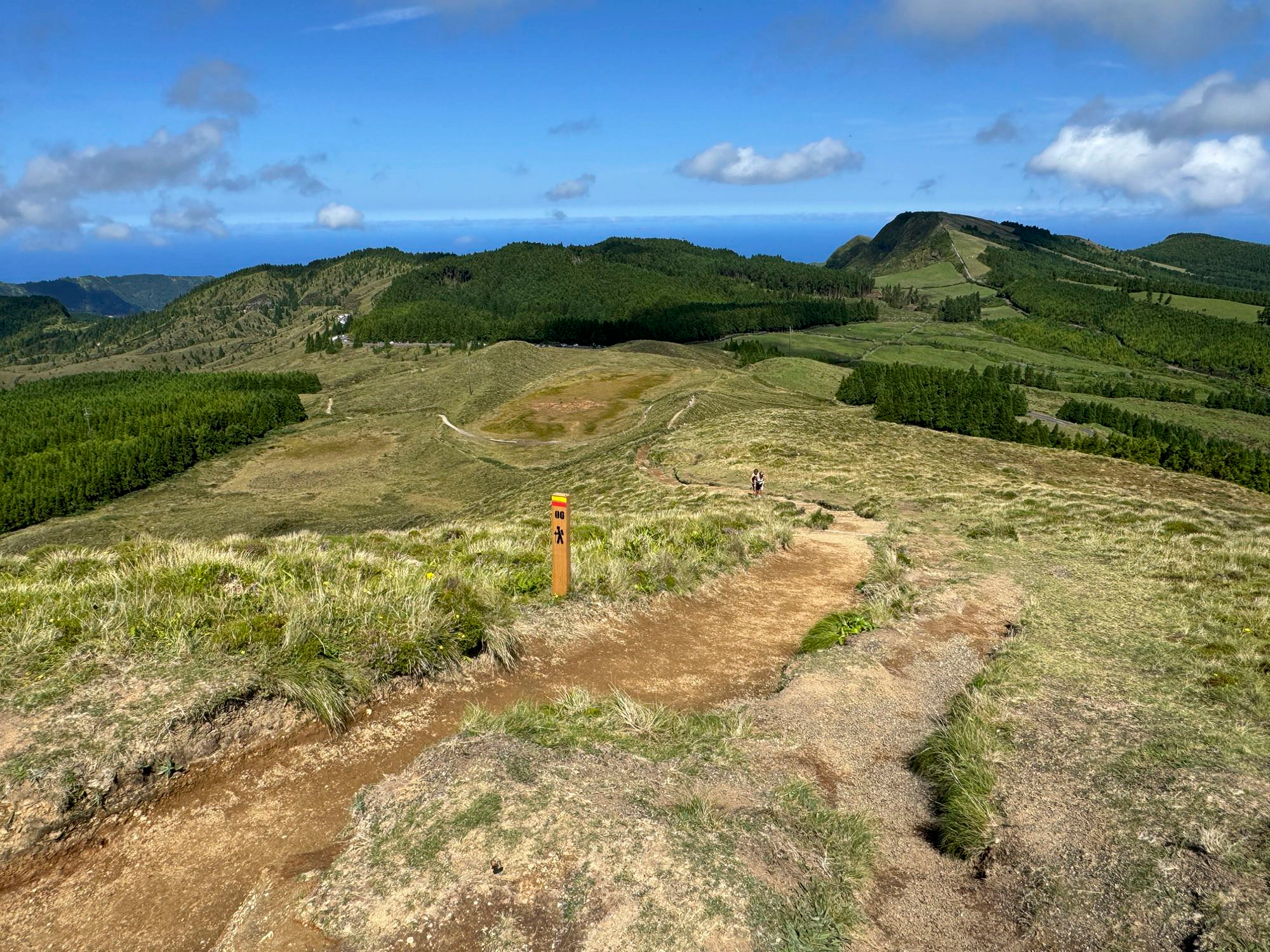 Wanderweg im Bereich der Lagoas Empadadas