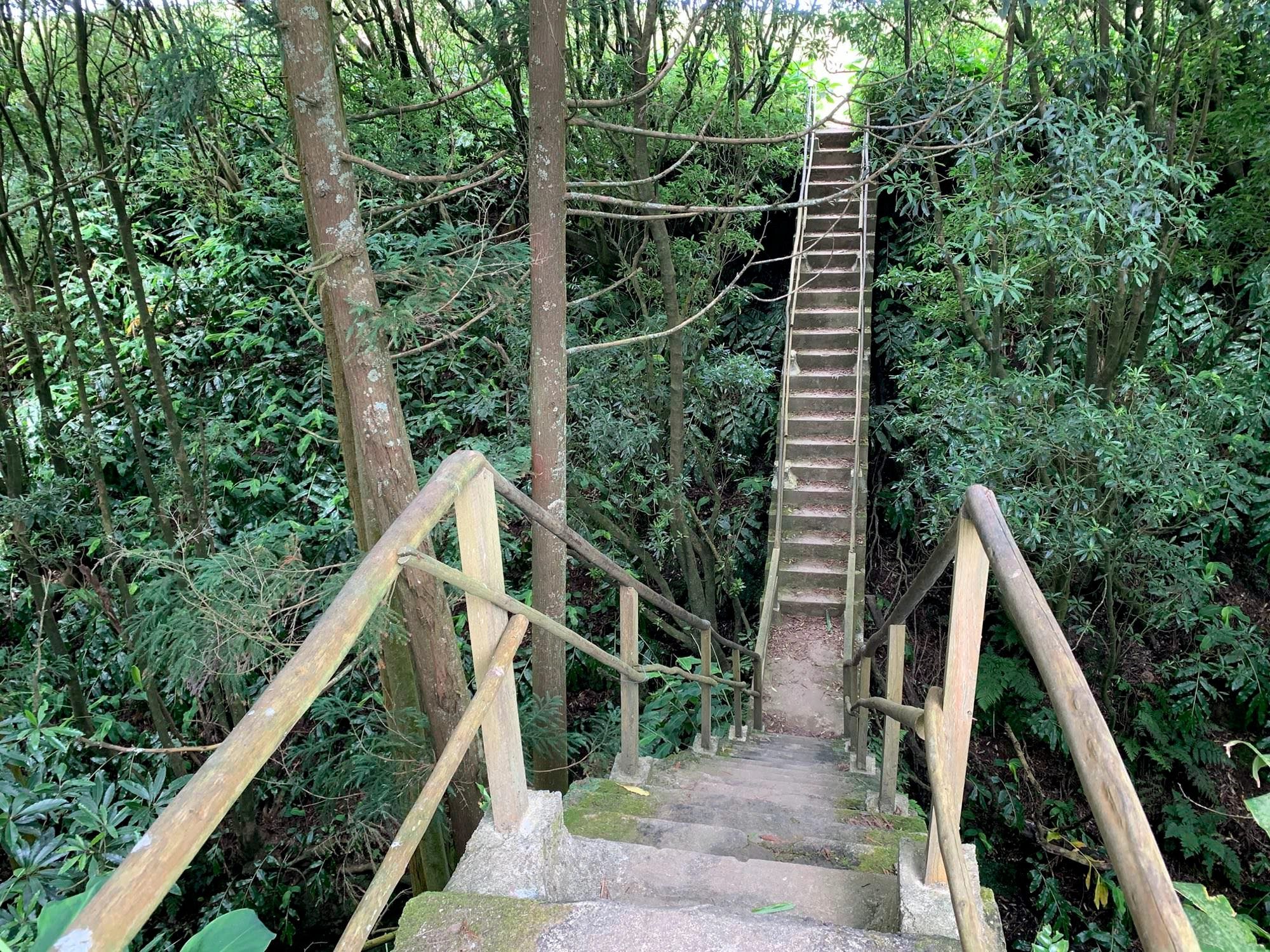 Querung der Grota das Pedras