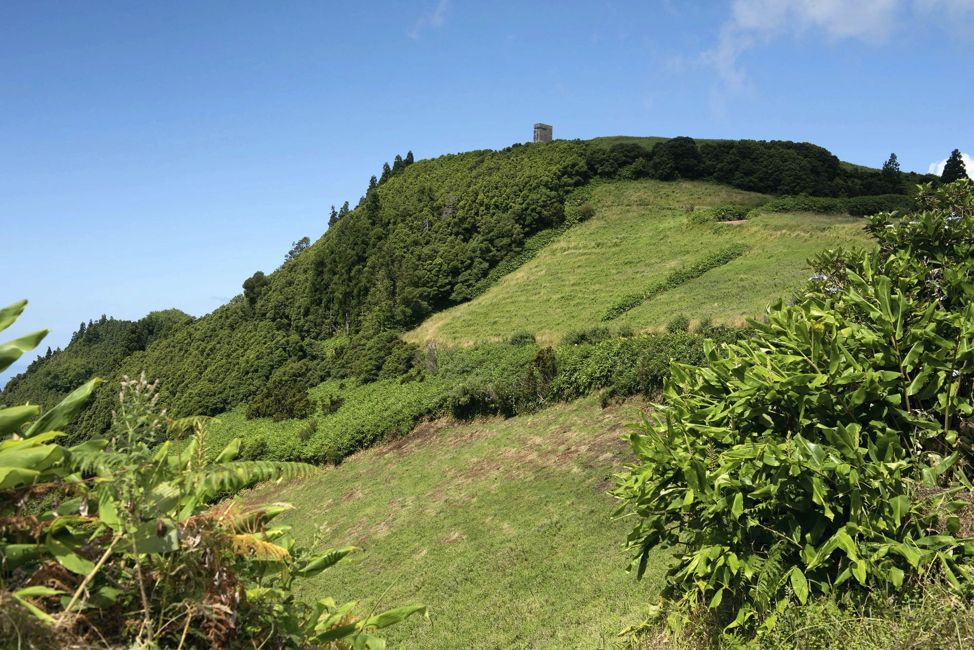 Blick auf den Pico dos Bodes