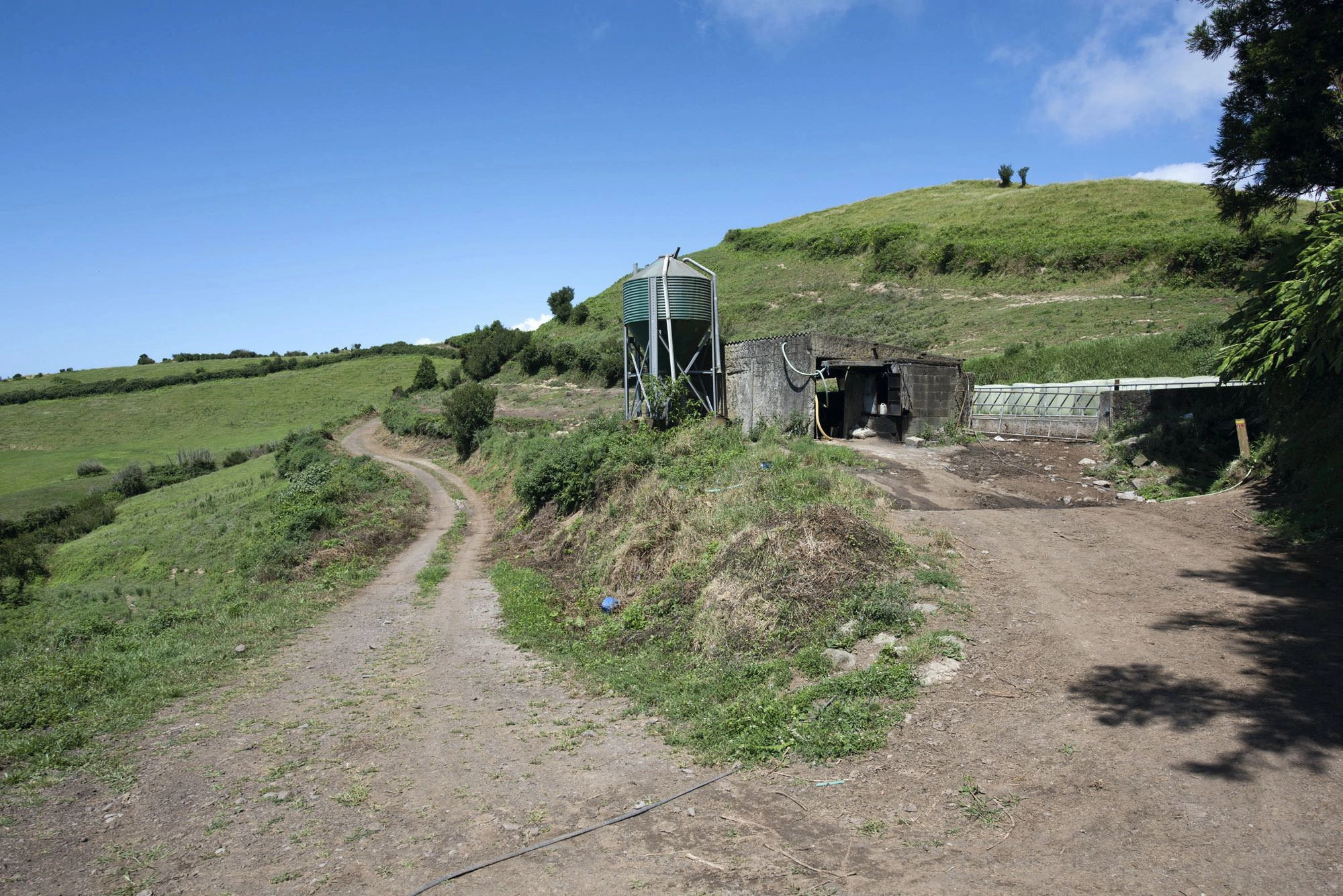 Wegabschnitt auf dem Weg zum Pico dos Bodes
