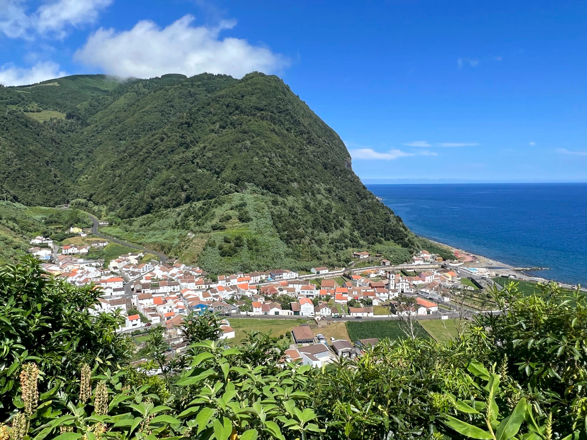 Blick auf Faial da Terra