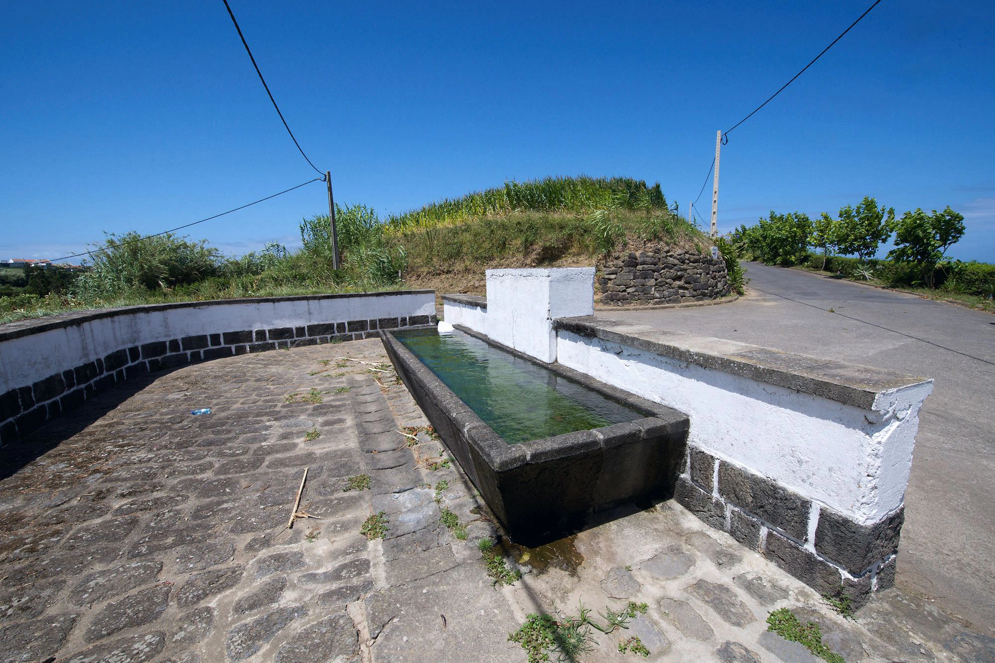 Viehtränke bei Lomba de Baixo