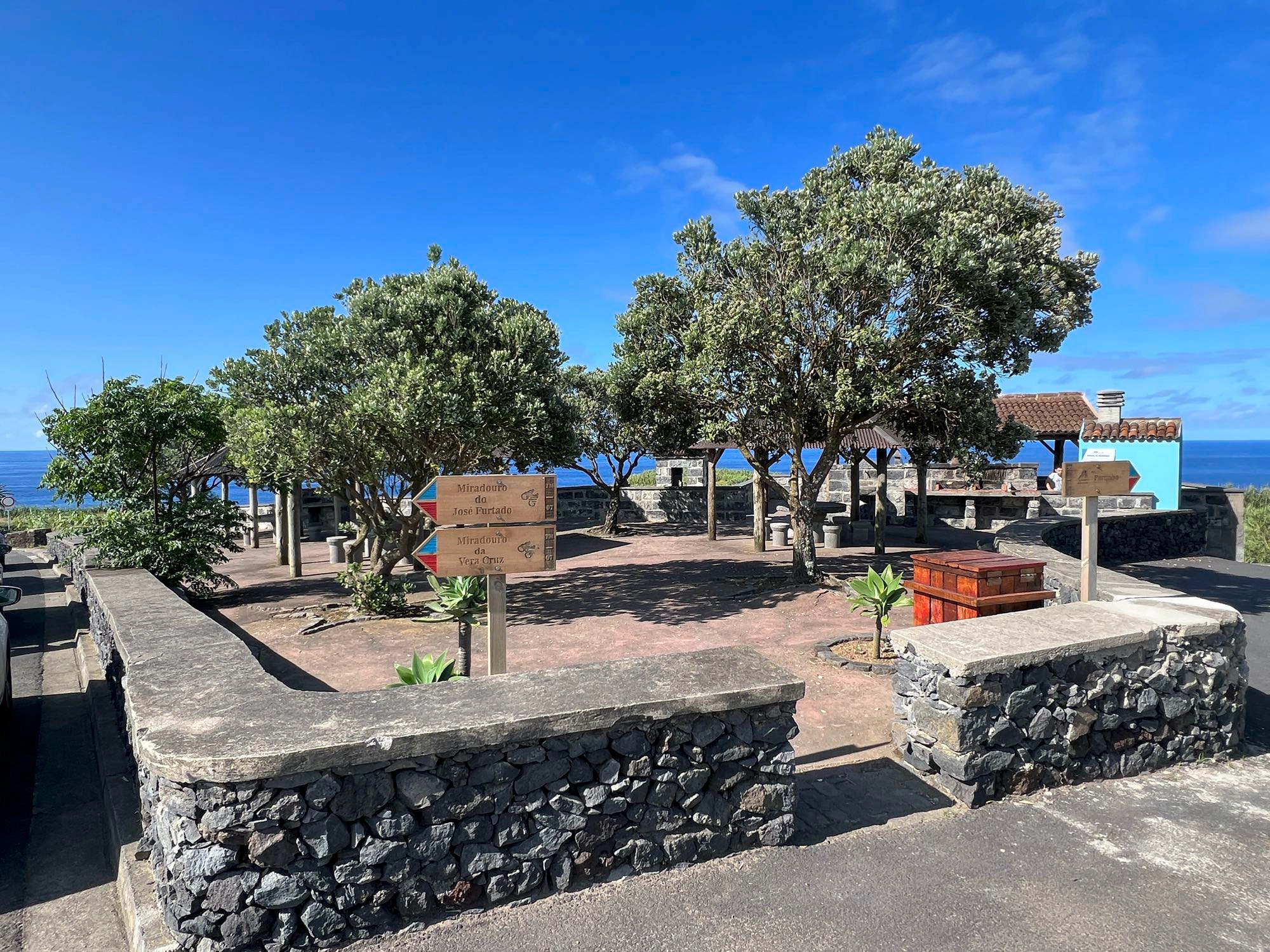 Picknickplatz von Fenais da Ajuda