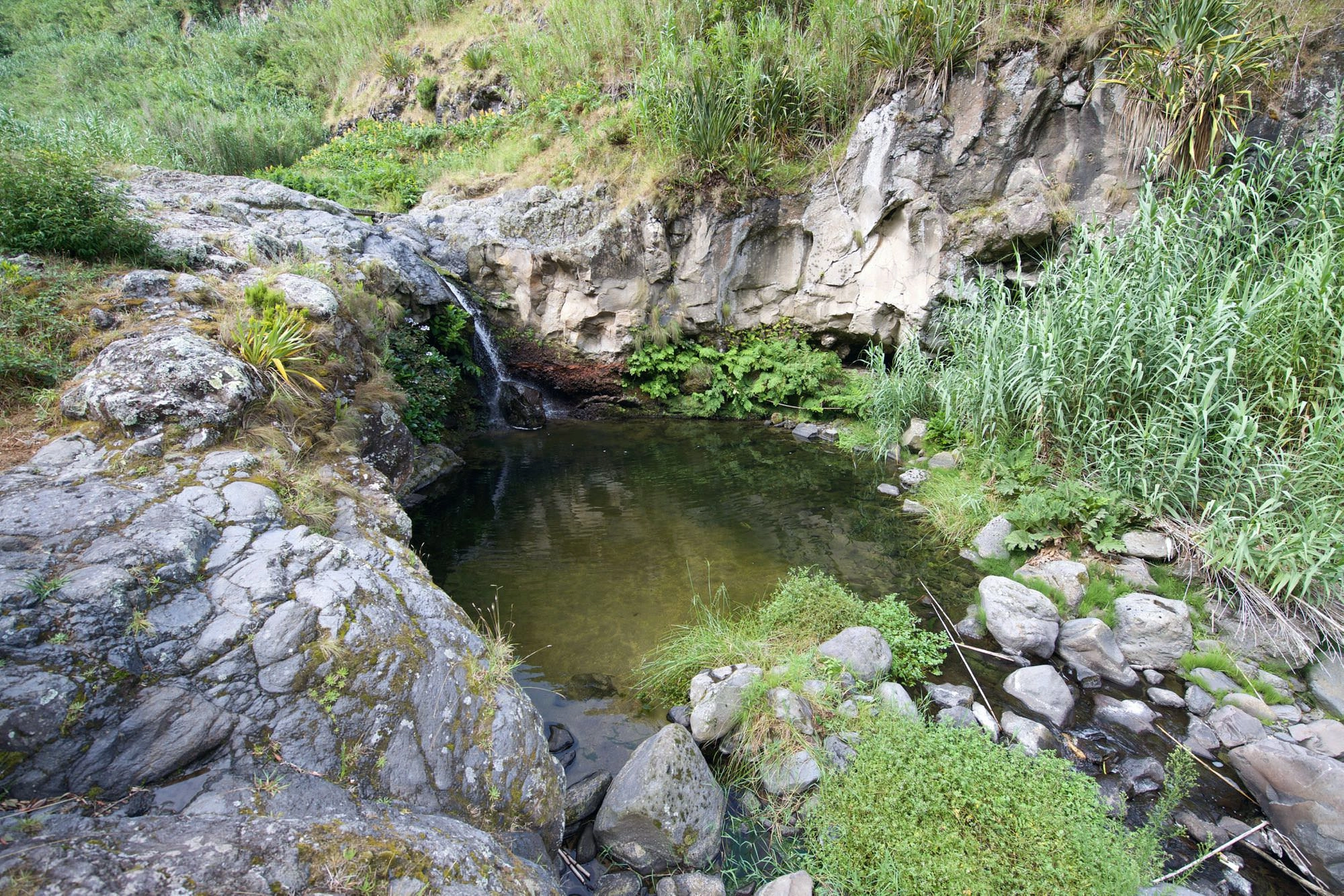 Wasserfall am Ribeira Funda