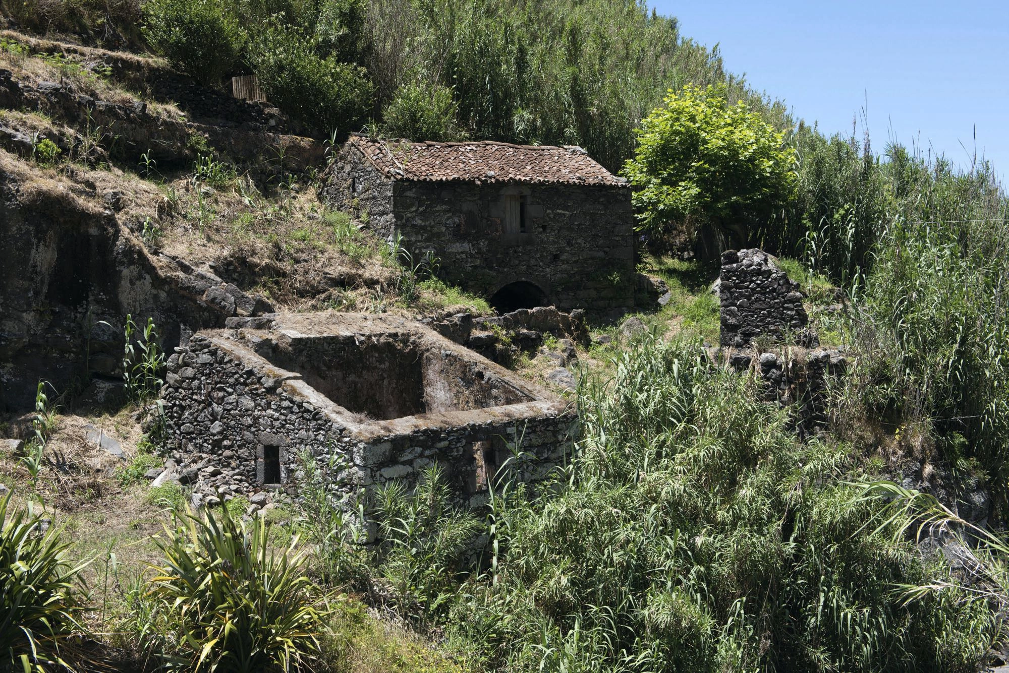 Wassermühlen am Ribeira Funda