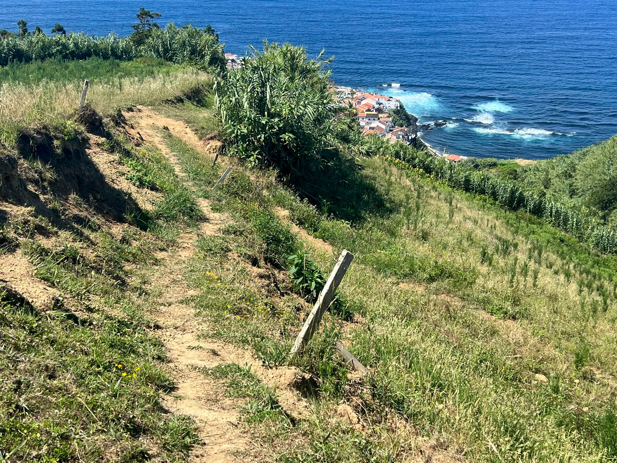 Abstiegsweg nach Maia