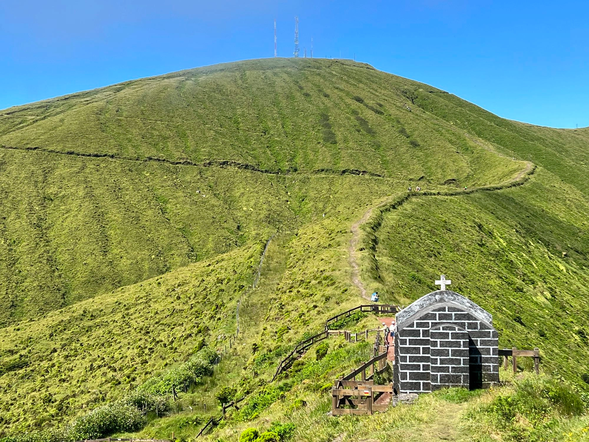 Blick auf den Cabeço Gordo