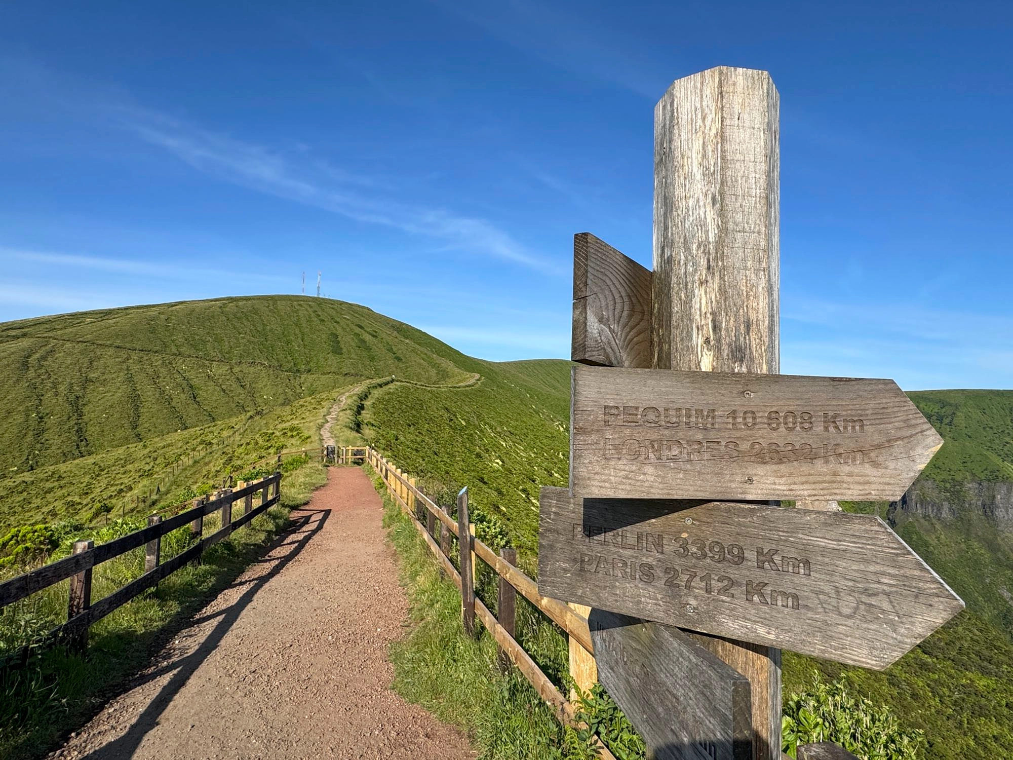 Höhenweg an der Caldeira