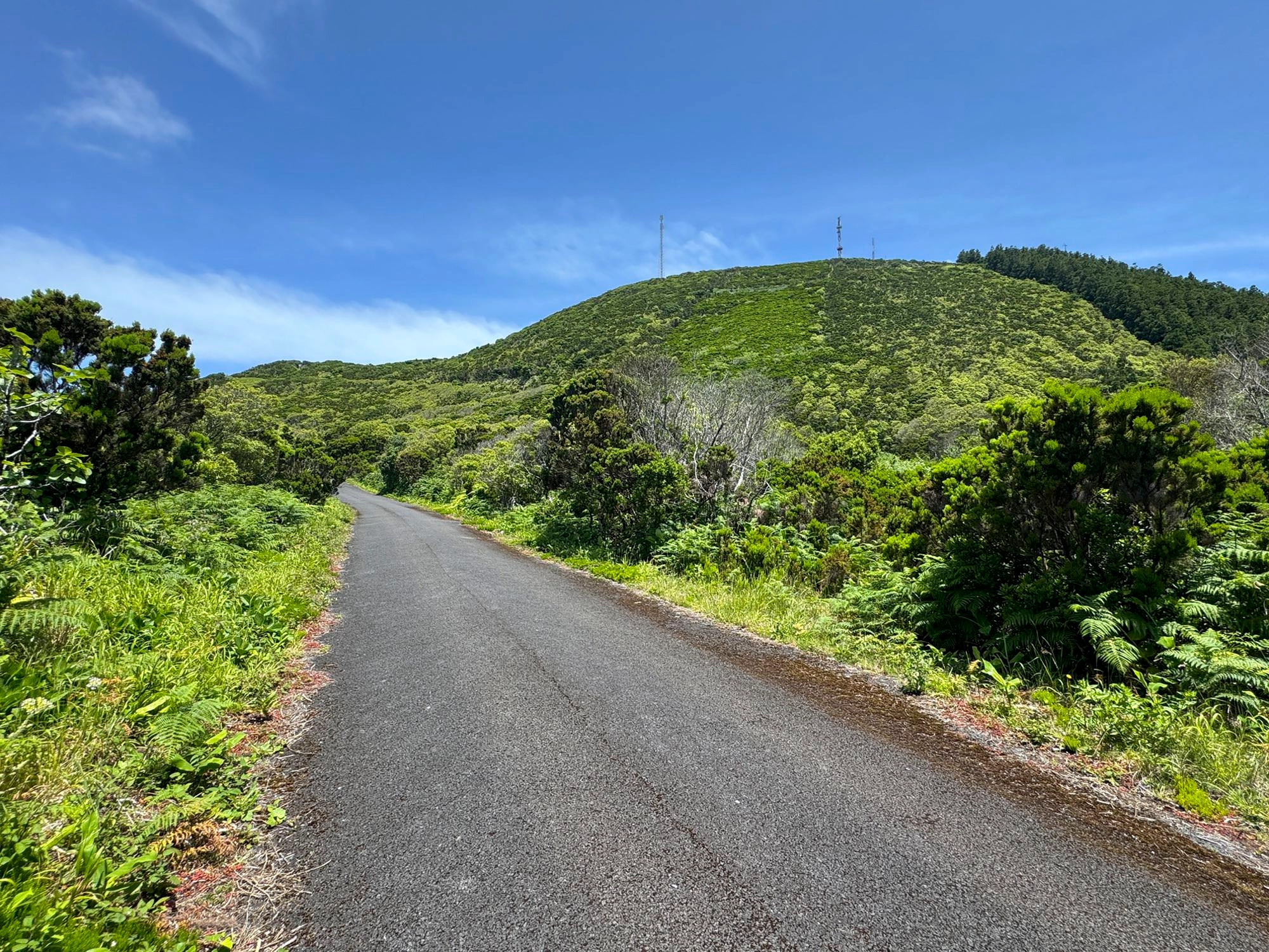 Auf dem Weg hinauf zum Cabeço Verde