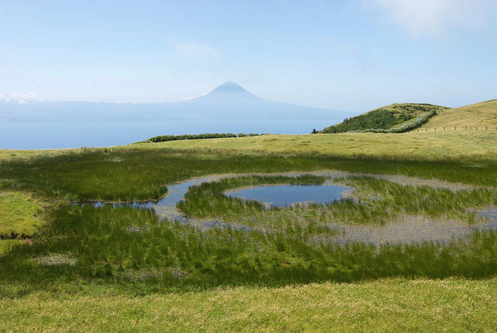 Ausblick vom Höhenweg hinüber nach Pico