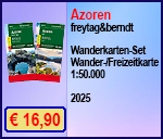 Wanderkarte Azoren