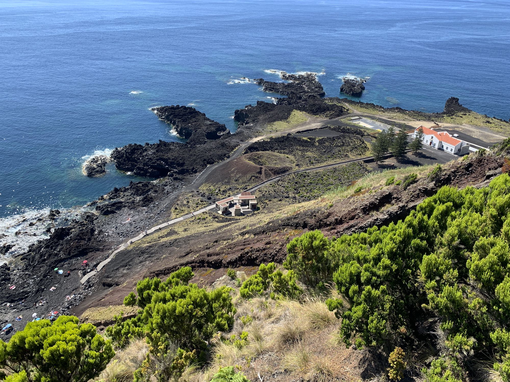 Blick auf die Ponta da Ferraria