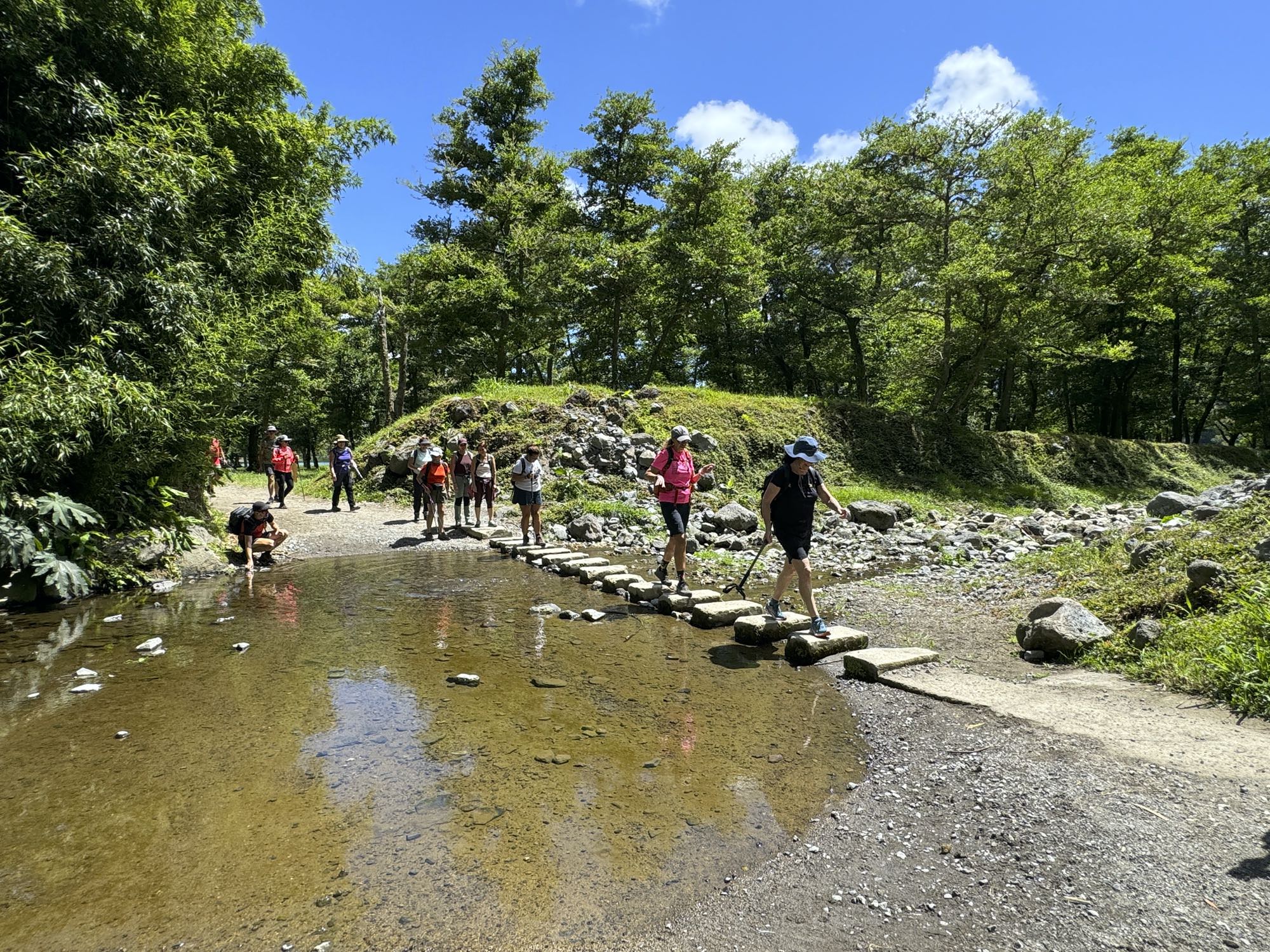 Bachquerung am Lagoa das Furnas
