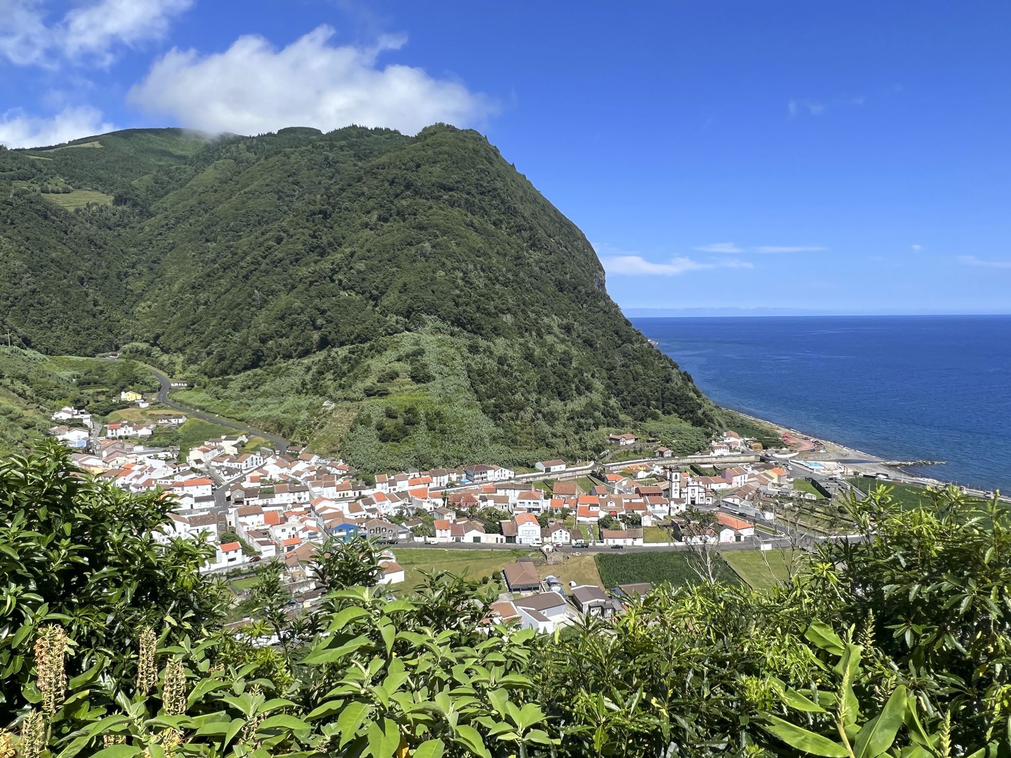 Blick auf Faial da Terra