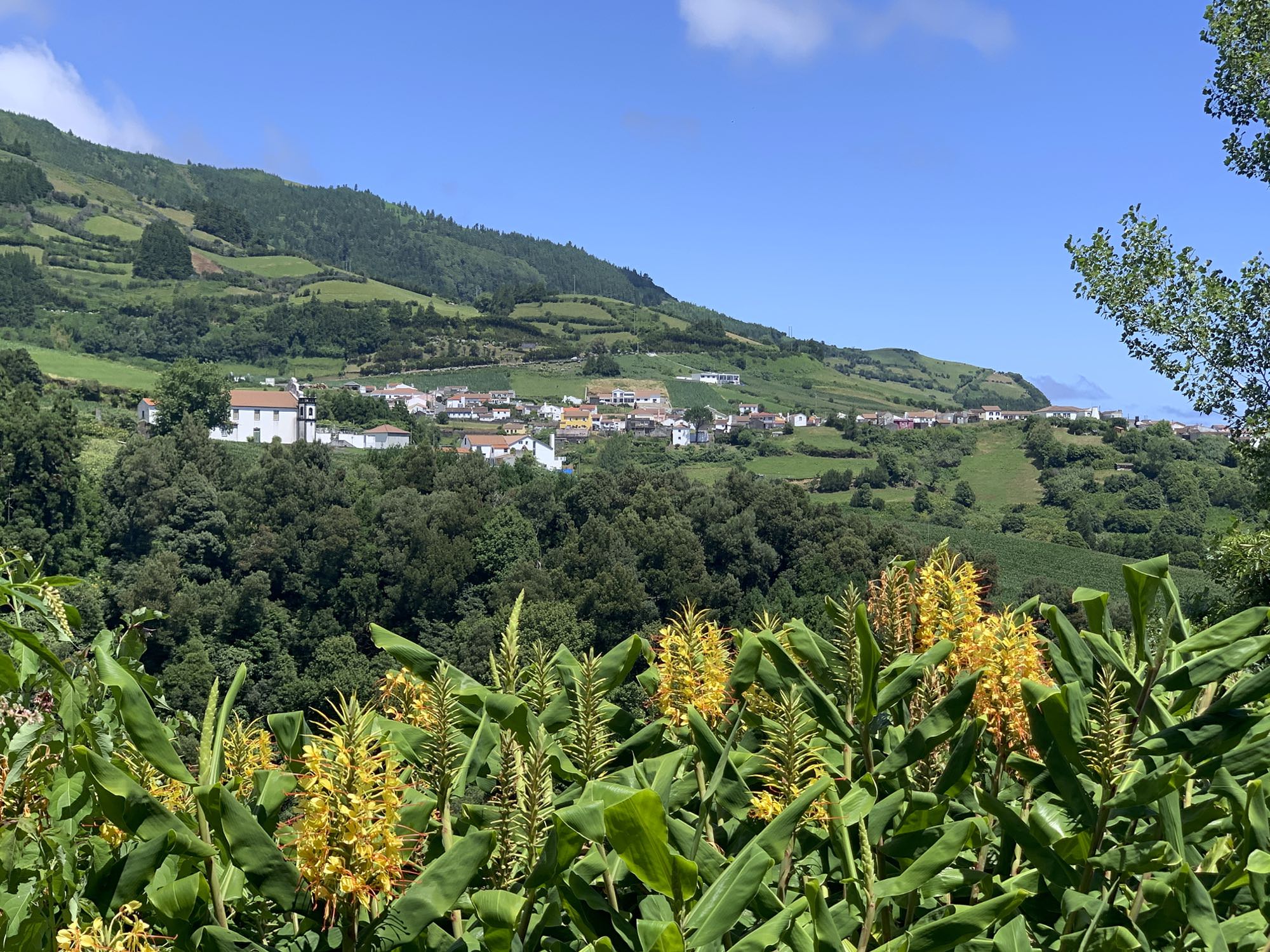 Blick auf Água Retorta