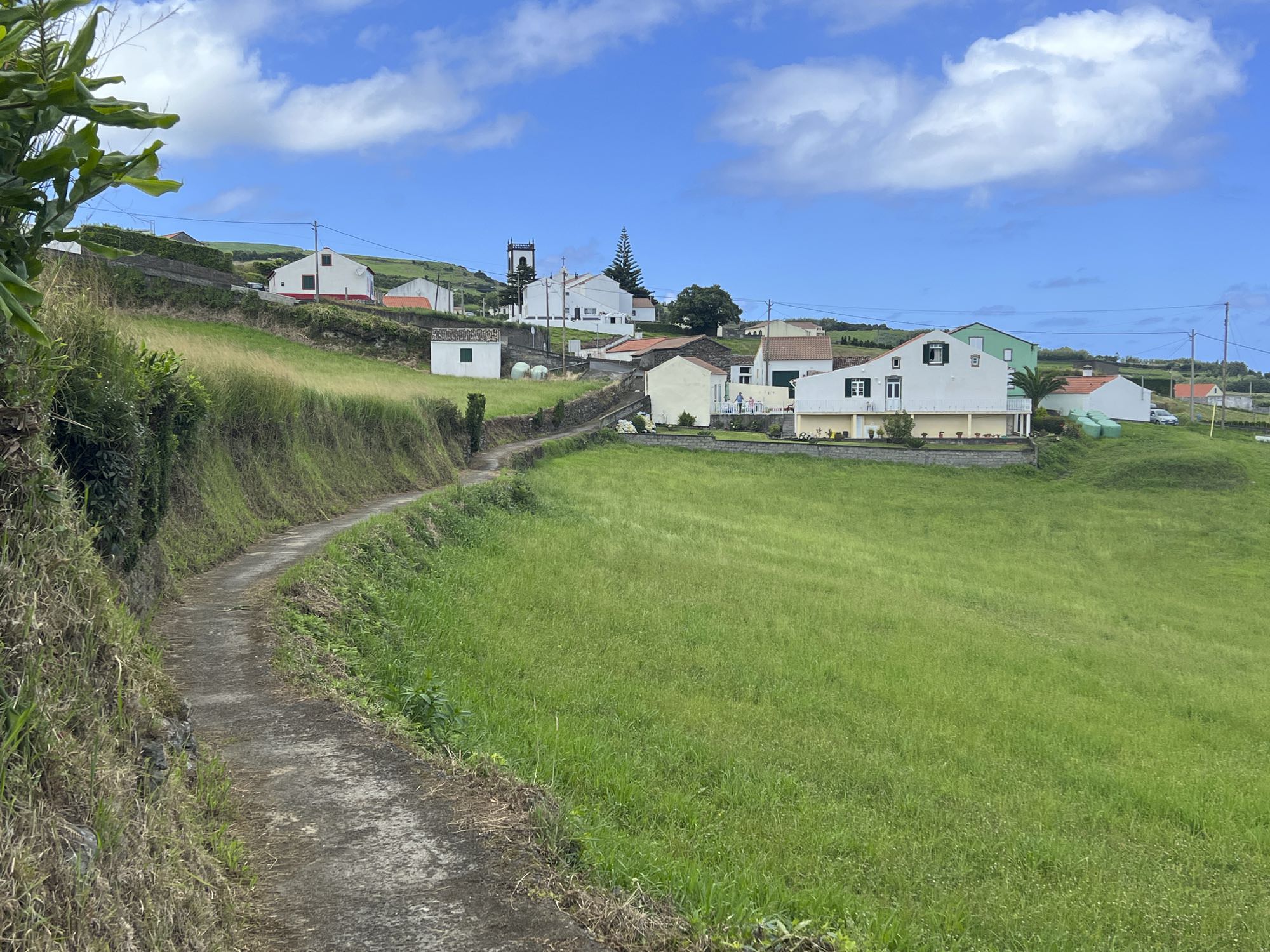 Wegabschnitt bei Pedreira