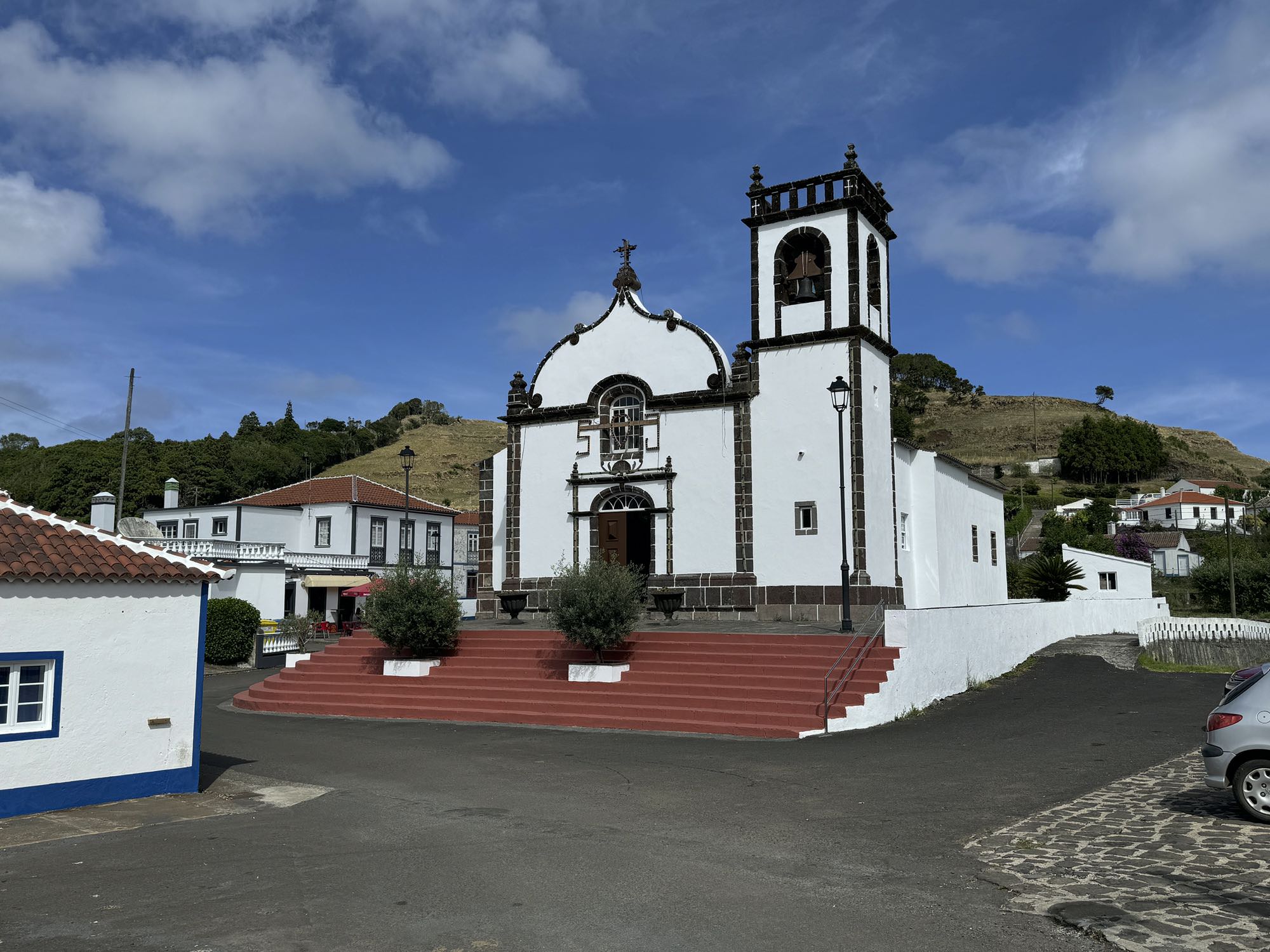 Kirche von Santa Bárbara am Ausgangspunkt