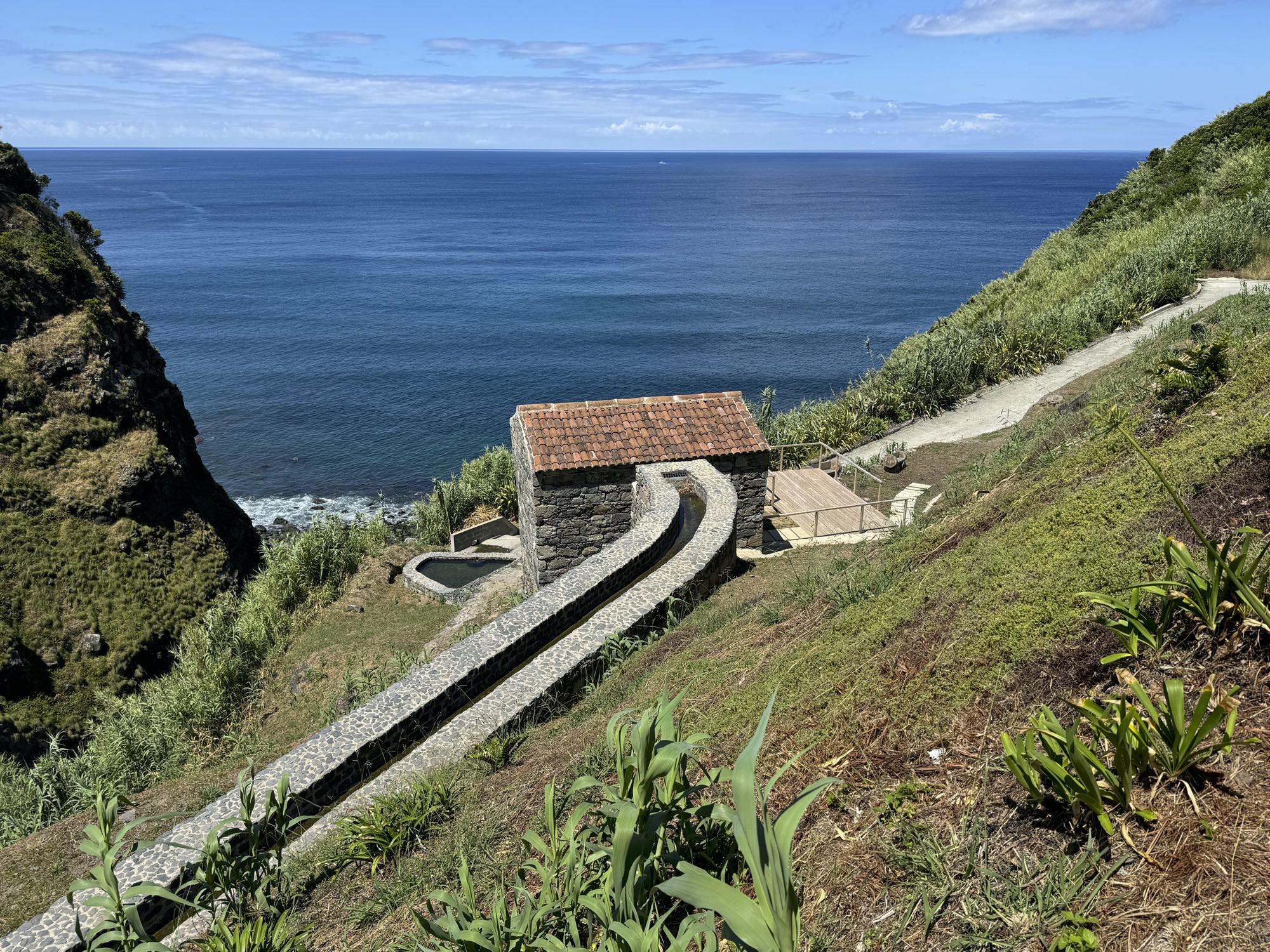 Wassermühle am Ribeira do Cachaço