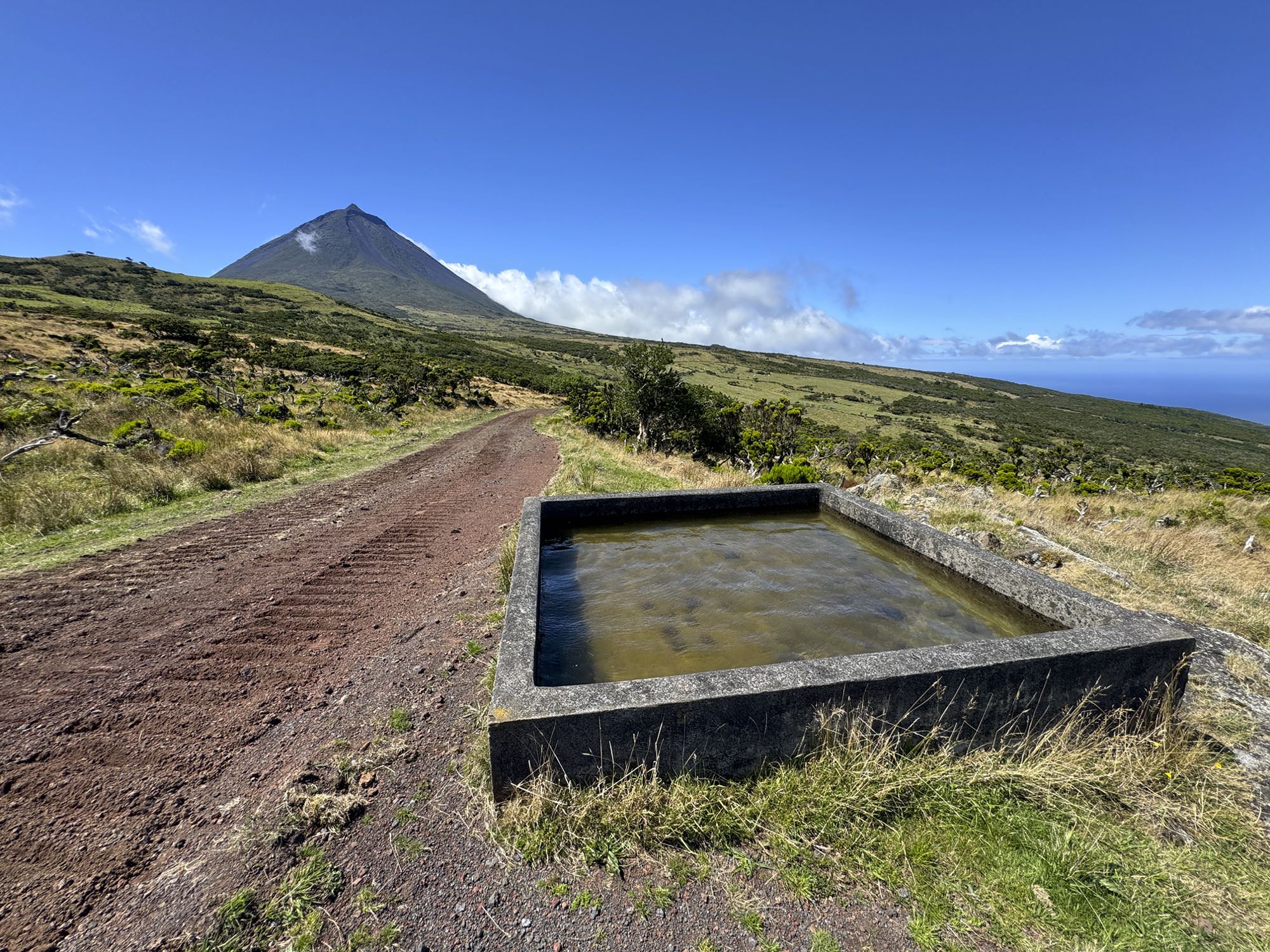 Wanderweg im Hochland mit Picoblick