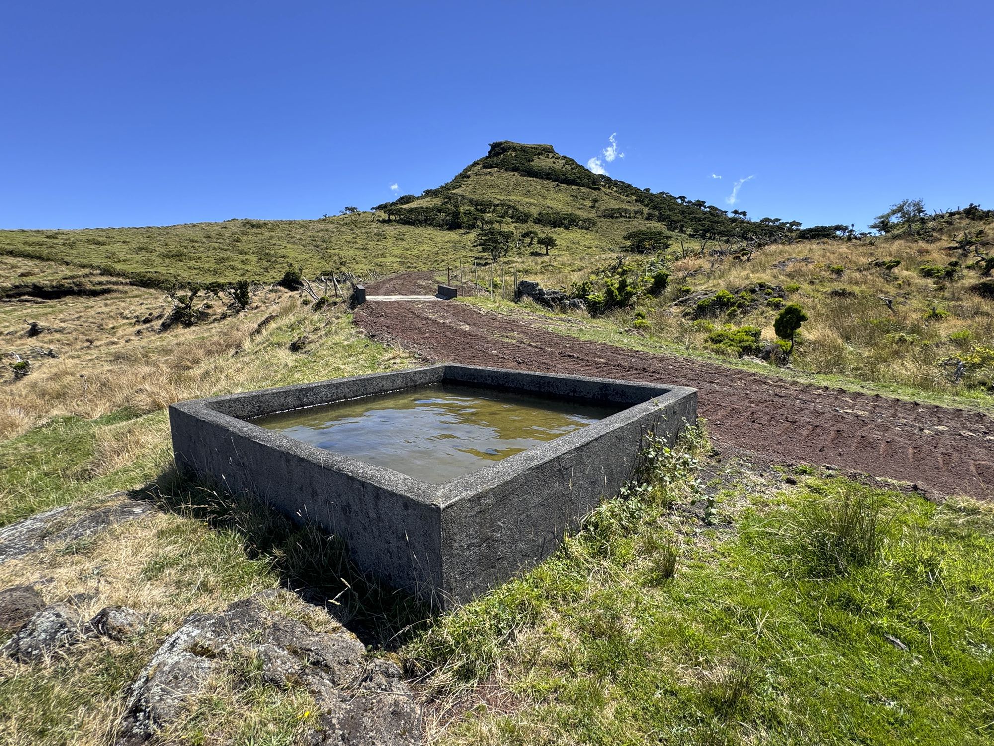 Wanderweg im Hochland