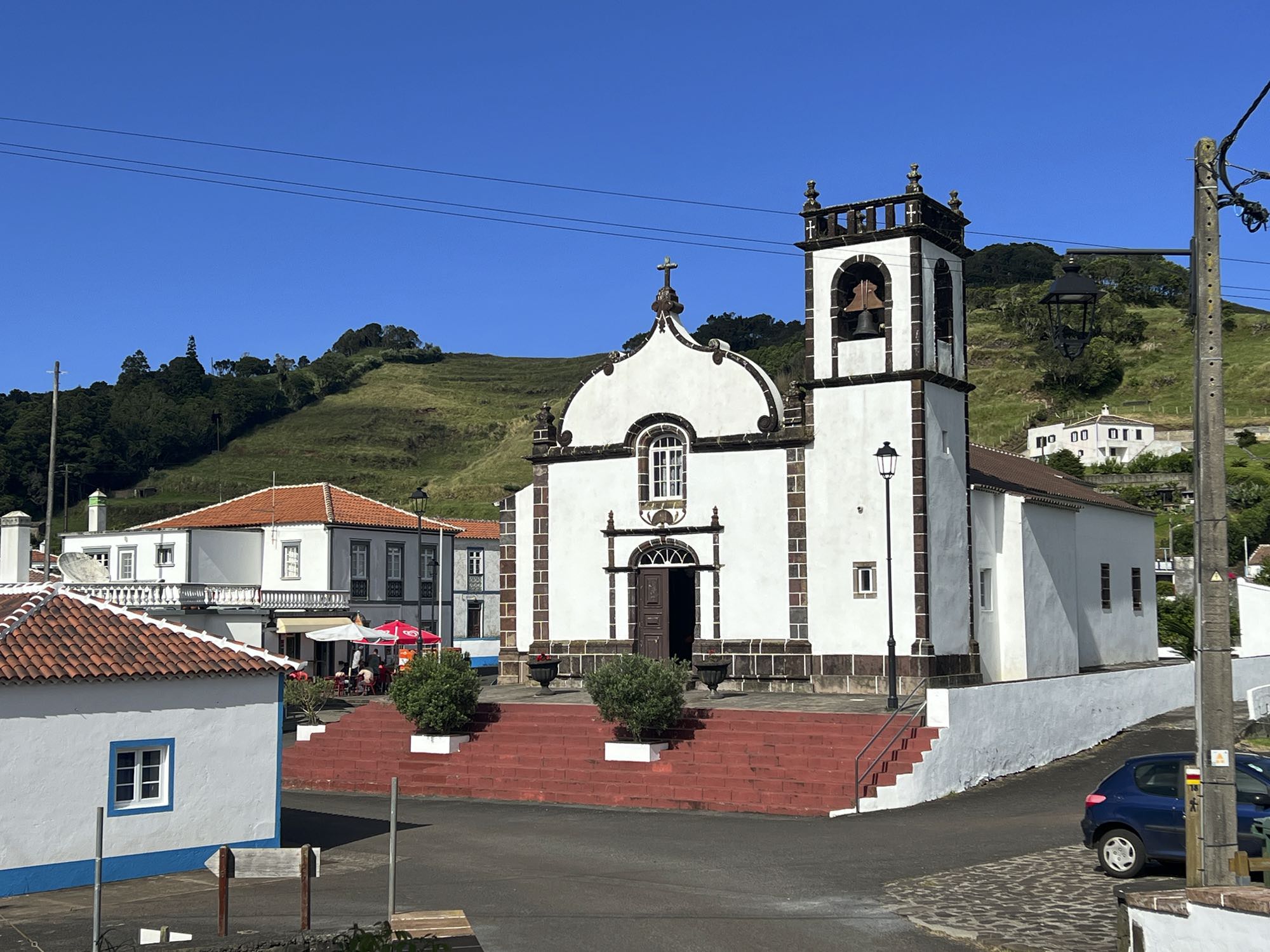 Kirche von Santa Bárbara am Ausgangspunkt