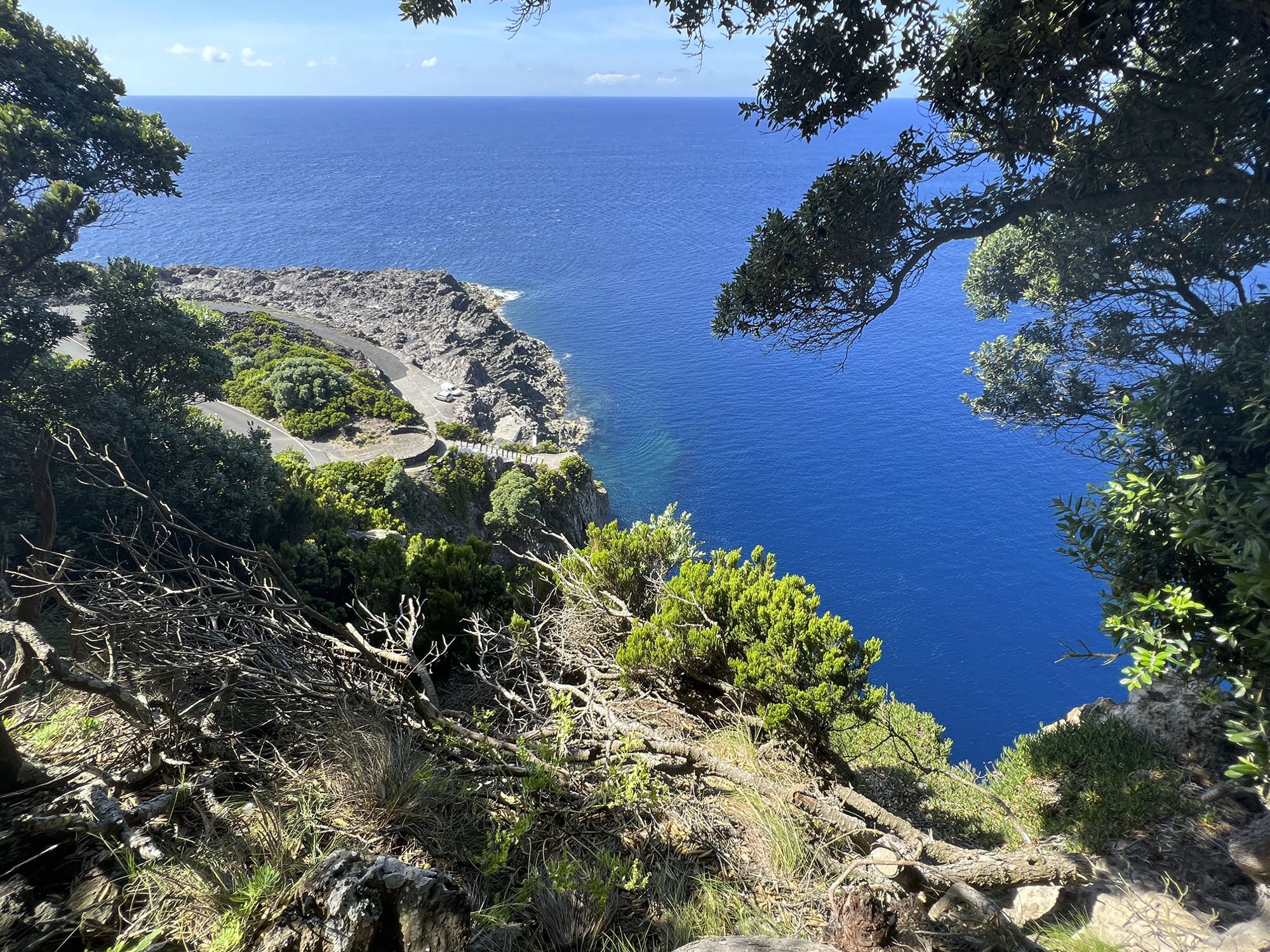 Vista de la Ponta do Queimado