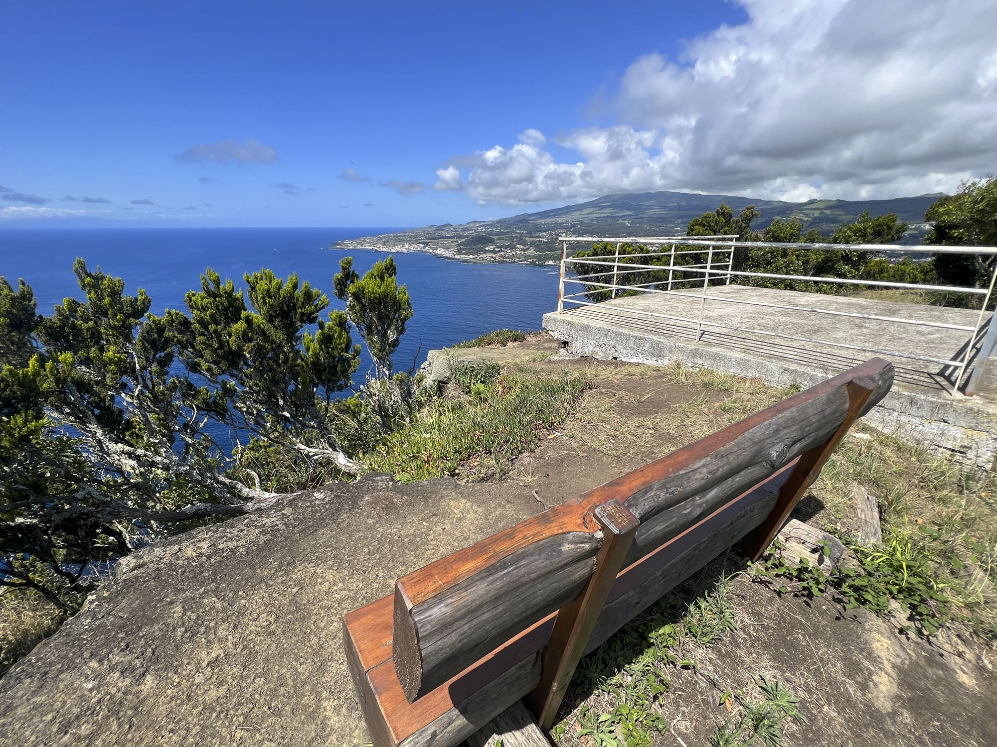 Aussichtspunkt auf dem Pico do Zimbreiro